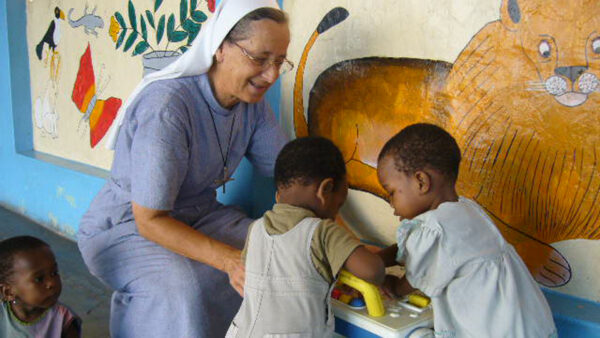 Heute leben noch 3 Baldegger Schwestern in Tansania. Sr. Etienne Seiler leitet das Kinderheim Msimbazi in Daressalaam. zVg