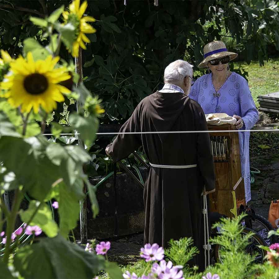 Offener Klostergarten in Rapperswil